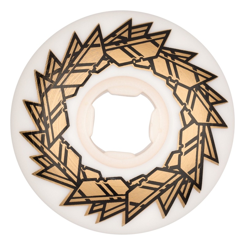 OJ Wheels Elite EZ Edge Gold Street Razors 99a Skateboard Wheel 53mm