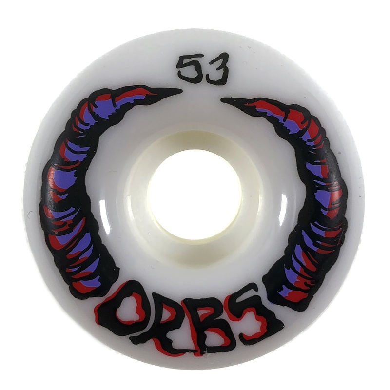 Orbs – 53mm – 99a – Apparitions – White 53mm