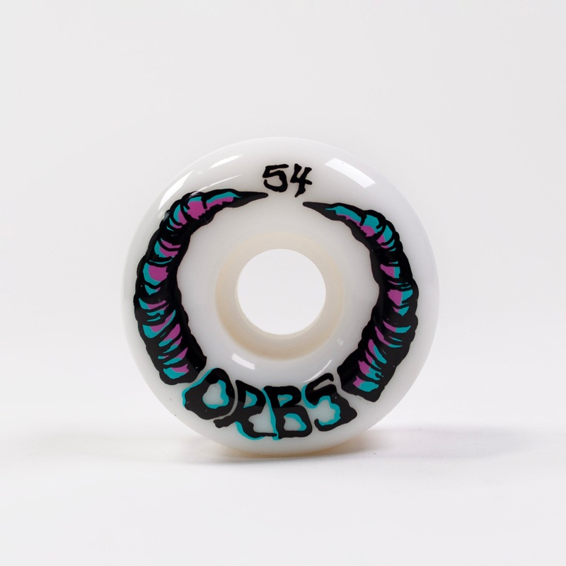 Orbs – 54mm – Apparitions Round – White 54mm 99a