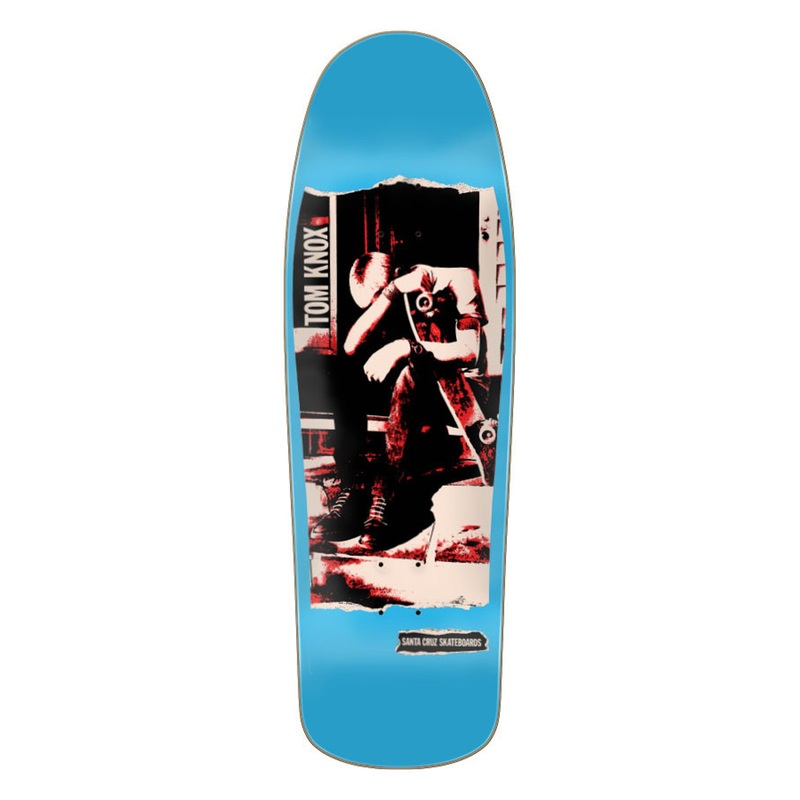 Santa Cruz Knox Punk Reissue Deck 9.89 in 9.89 X 31.75 in