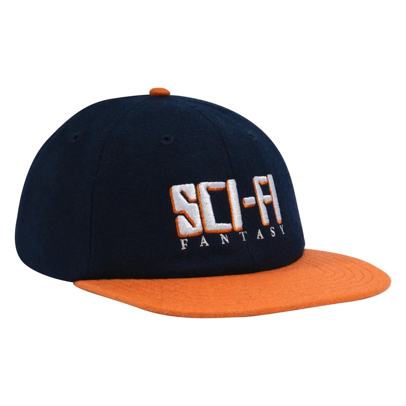 Sci Fi Fantasy Display Hat Navy/Orange OS