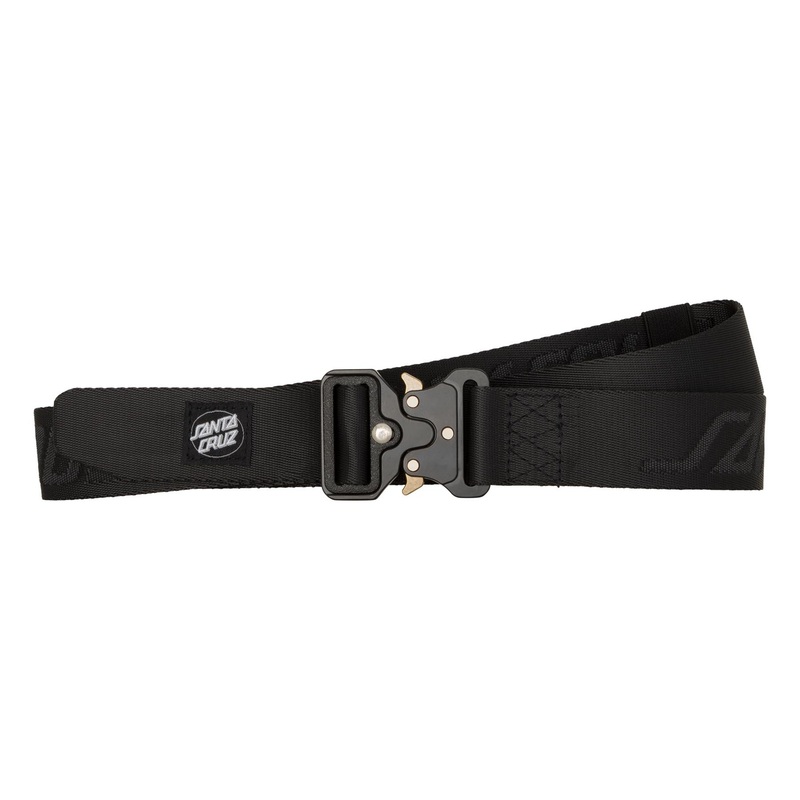 Shackle Strip Santa Cruz Web Belt Black OS