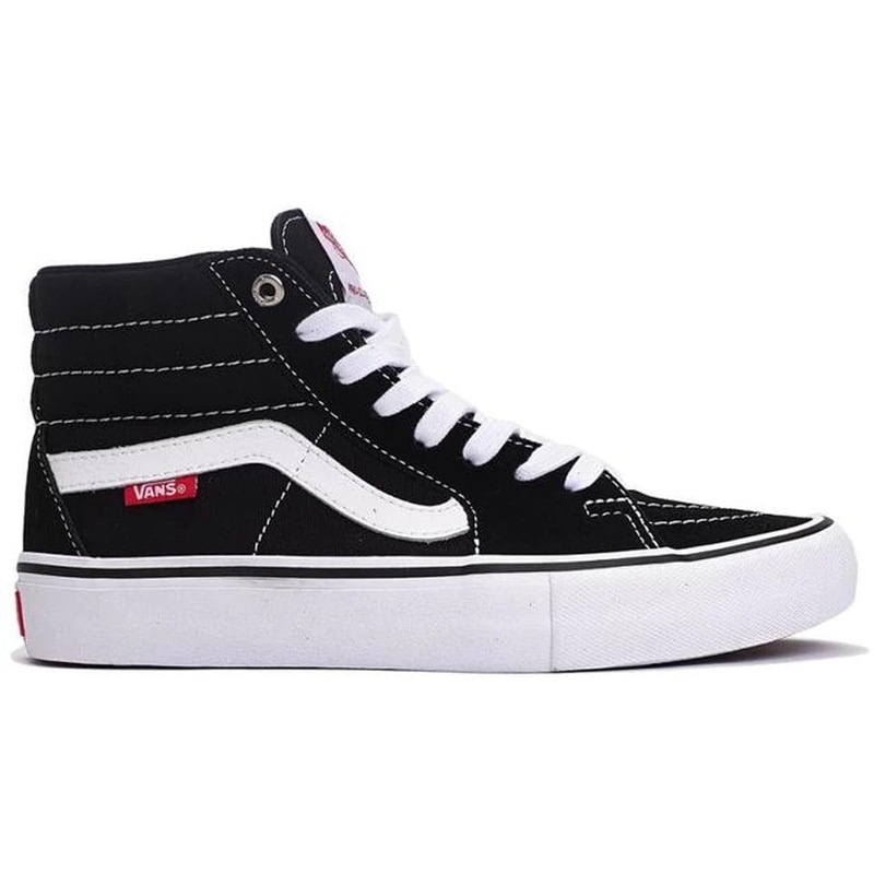 SK8 HI SKATE BLACK WHITE 7