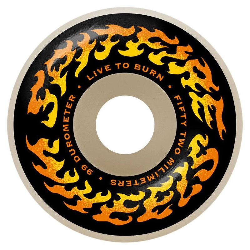Spitfire Classic Torched Script Wheels 52MM 99D 52mm
