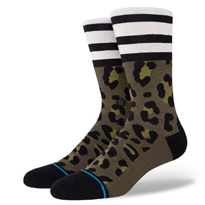 Stance Piblokto Crew Socks Green Large