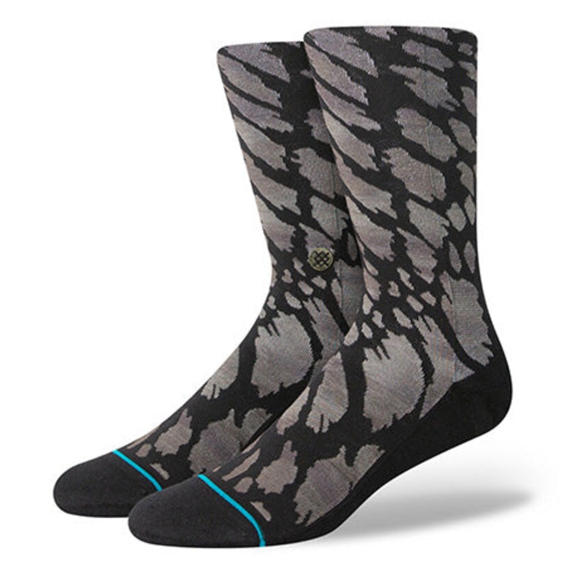 Stance Reptilious Crew Socks Camo Large