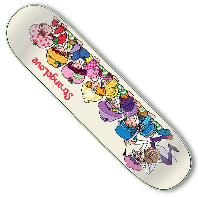 Strangelove Fruitcake Caterpillar Deck White 8.5 x 32.375 WB:14.5