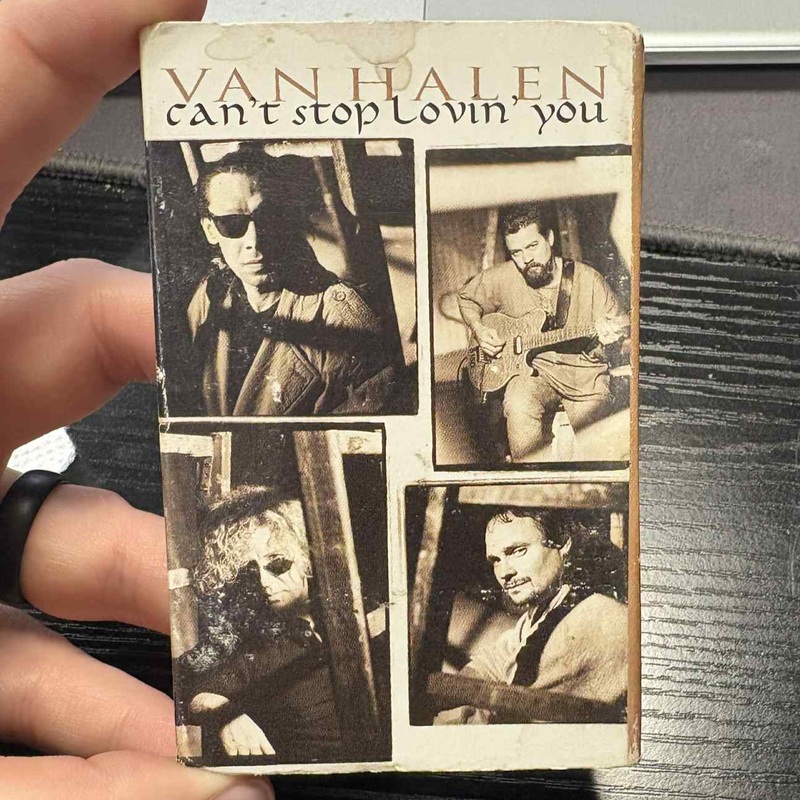 Van Halen – Can’t Stop Lovin’ you [Single] Cassette *USED 1995 RELEASE*