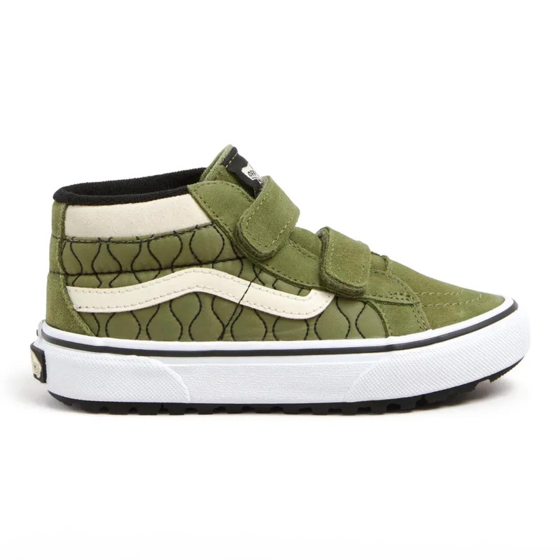 Vans Kids MTE Sk8-Mid Reissue V (Green/Marshmallow) 11 KIDS