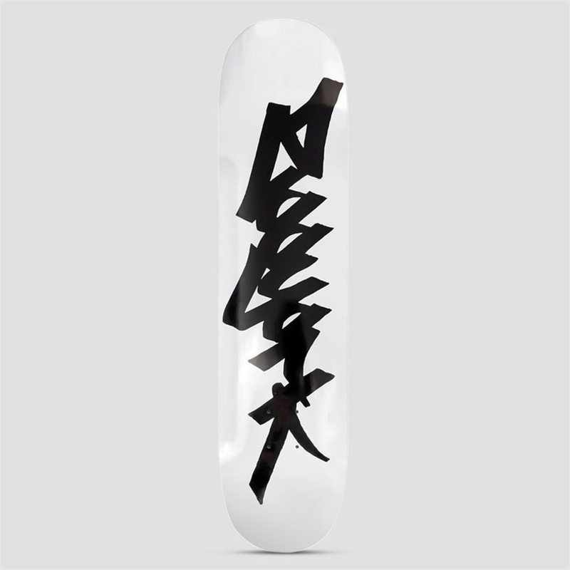 Zoo York 8.25 OG 95 Tag Skateboard Deck White / Black