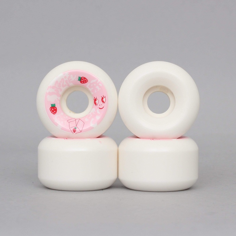 Bones 54mm 81B Armanto Spilt Milk SPF P6 Widecut Skateboard Wheels White