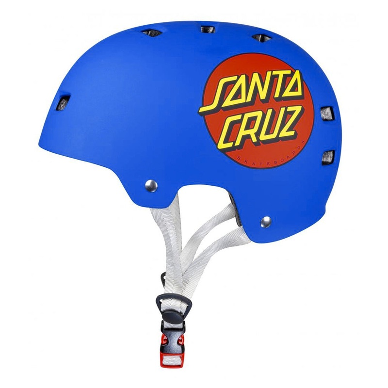Bullet x Santa Cruz Helmet Classic Dot – Matt Blue S / M