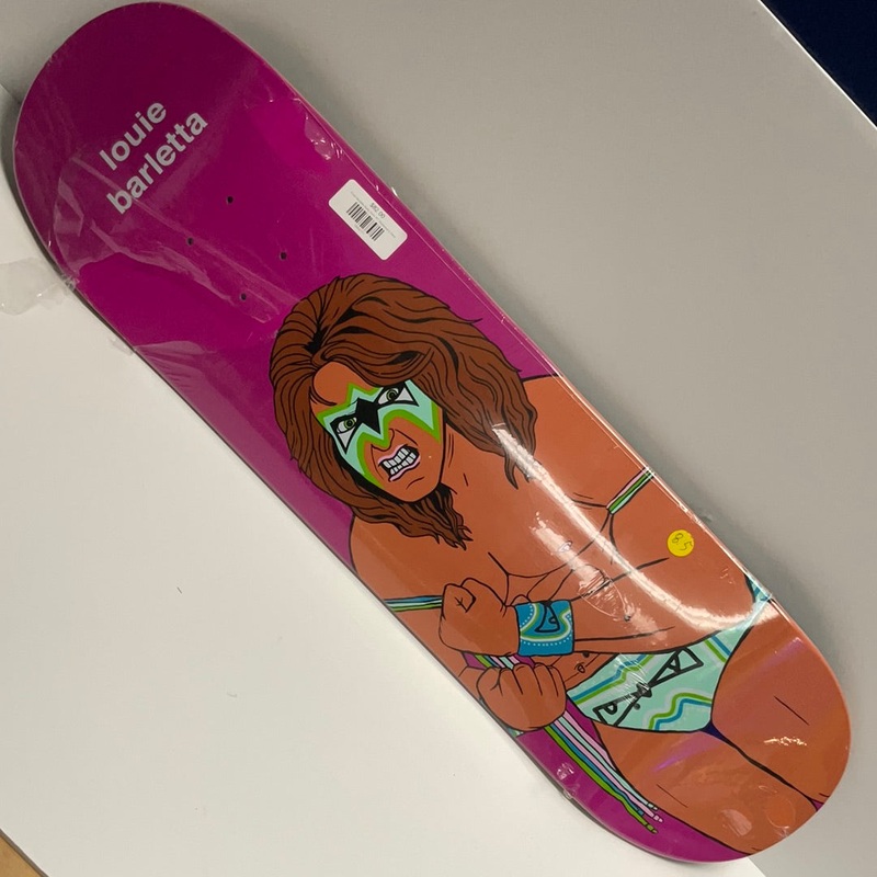 Enjoi Barletta Body Slam R7 Skateboard Deck 8.5 Blue