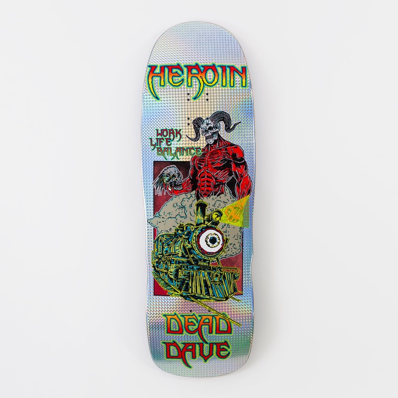 Heroin 10.1″ Dead Dave Hellscape Deck – Holographic Foil 10″