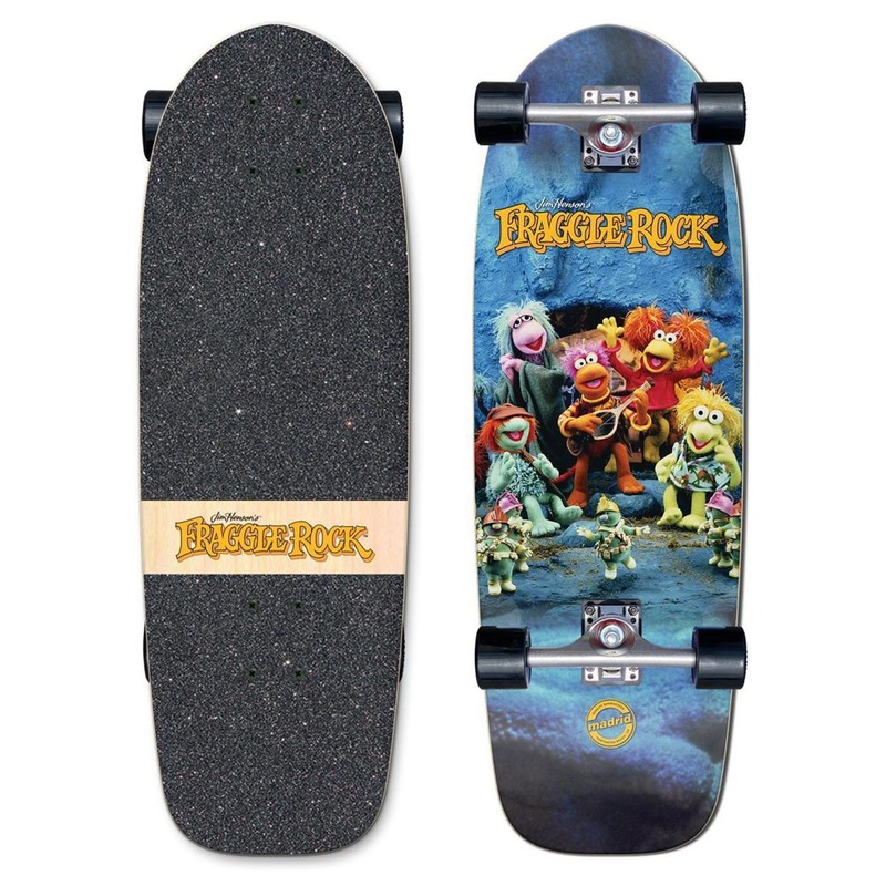 Madrid x Fraggle Rock Rock On Marty 29.25″ Cruiser Longboard Complete