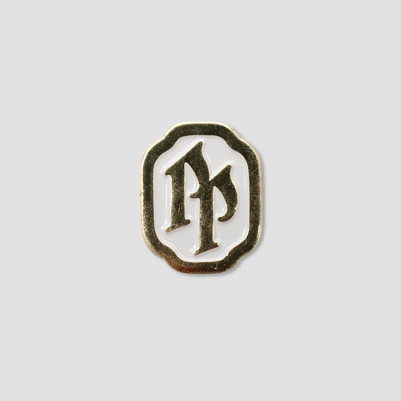 PassPort Emblematic Pin Gold / White