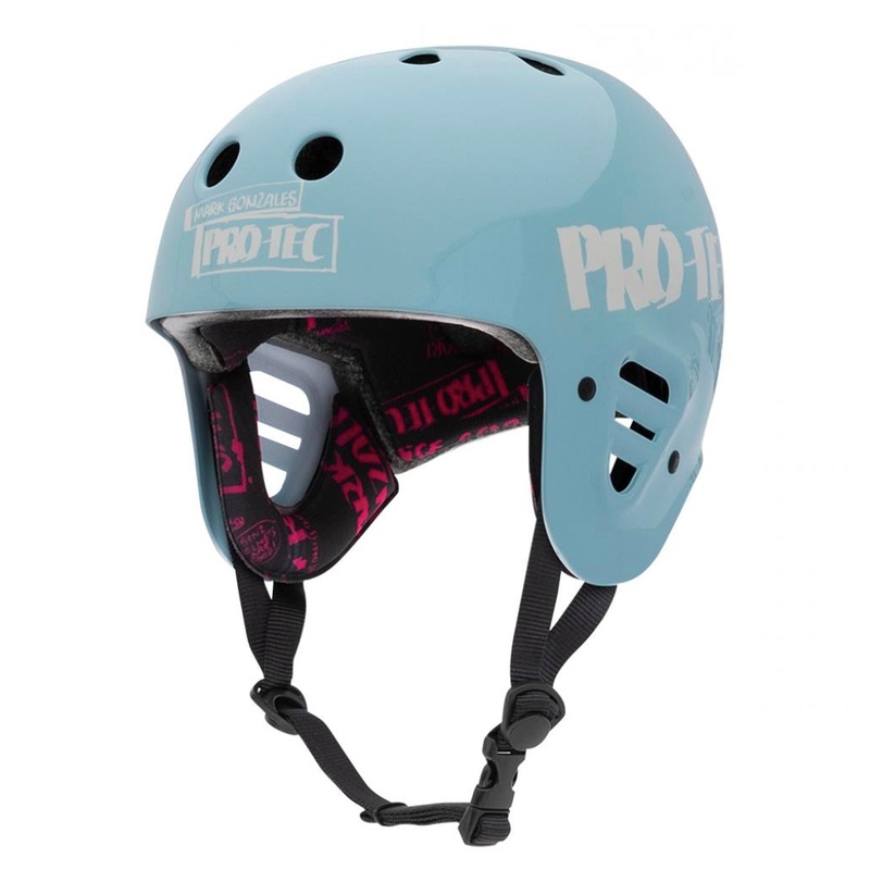 Pro-Tec Full Cut Certified Gonz 2 Helmet – Light Blue Adult XS