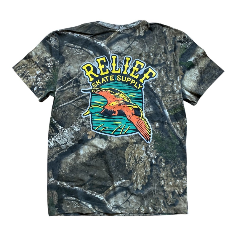 Relief Mallard x Real Tree T Shirt S