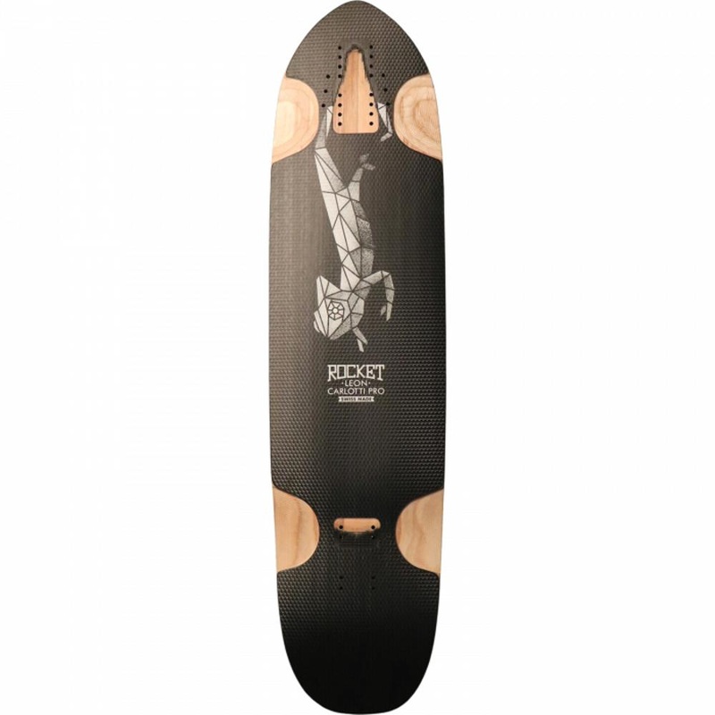 Rocket Leon V2 Downhill Freeride 36.5″ Longboard Deck – 2024 Series