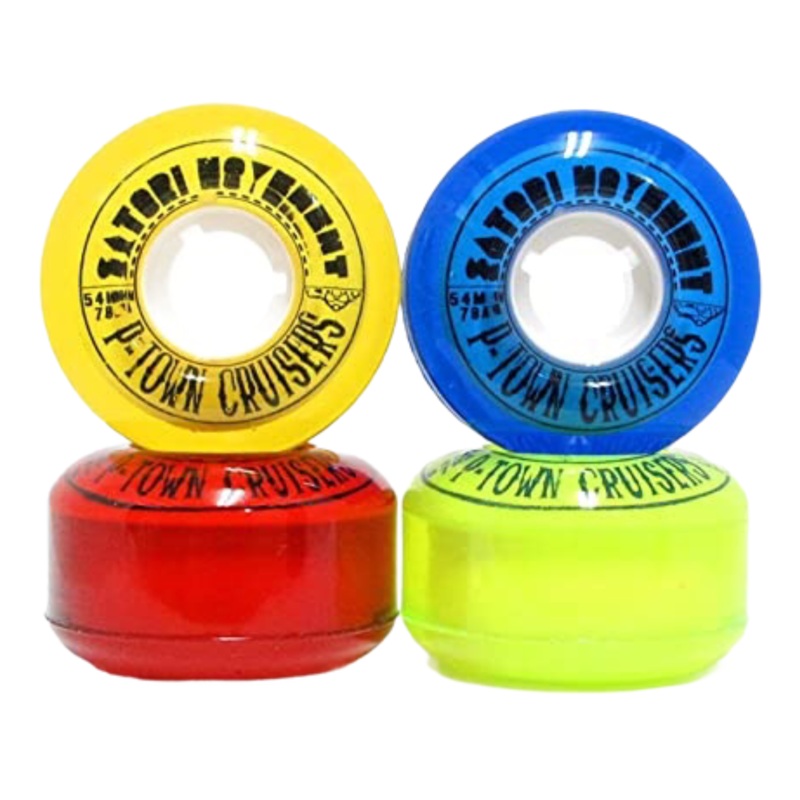 SATORI P-TOWN PLAYER CRUISER WHEELS 78A 54MM 54mm