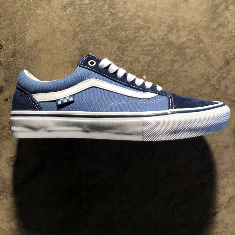 Vans – Skate Old Skool Navy – White 4.5
