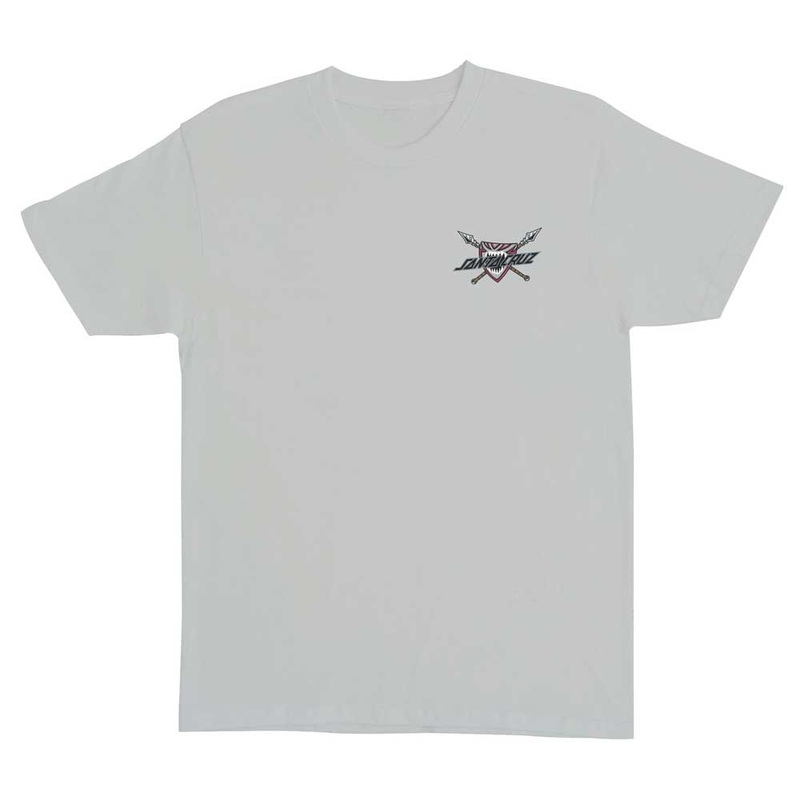 44156288 Salba Witch Doctor Heavyweight Tee Ice Grey Mens Santa Cruz MD