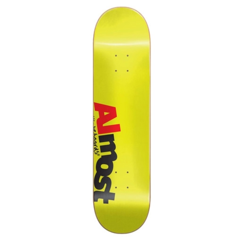 Almost Most HYB Yellow Deck 8.5 in 8.5 in
