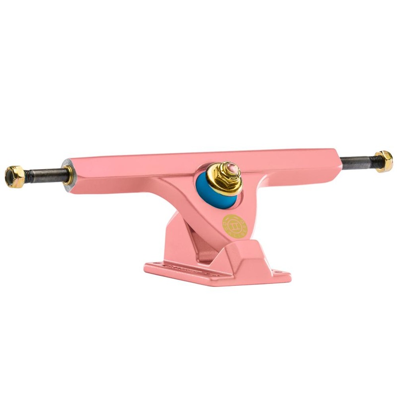 Caliber II – 184mm/50 in Satin Coral Longboard Trucks | Set of 2 Default Title