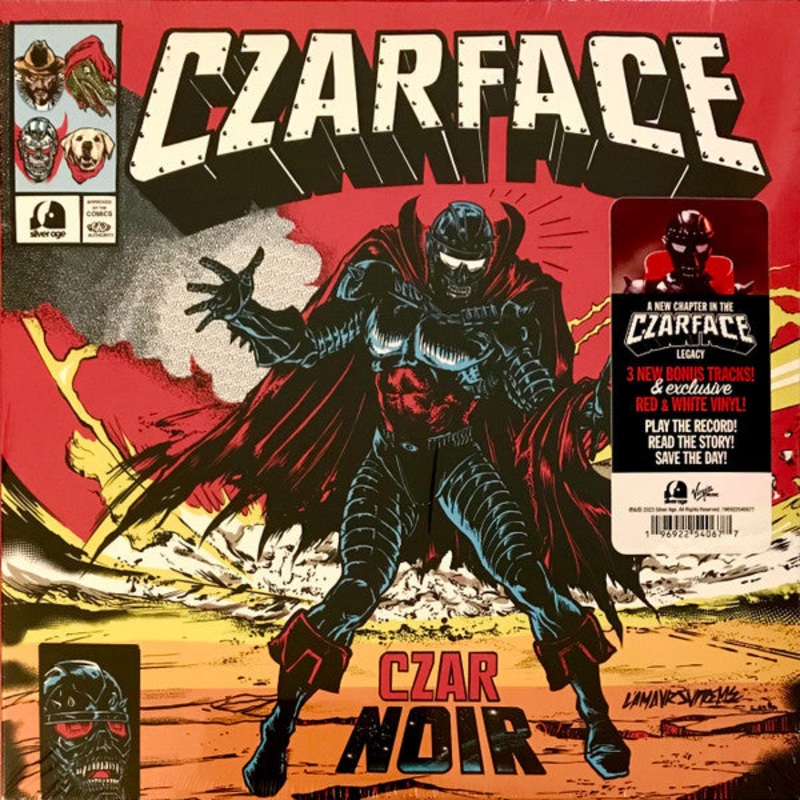 Czarface  Czar Noir Red/White Color Vinyl LP Record