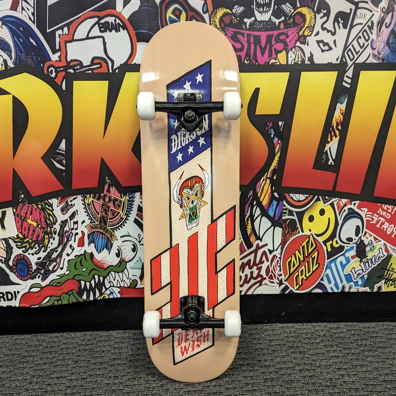 DEATHWISH DICKSON “NIGHTMARE CITY” 8.125″ COMPLETE SKATEBOARD