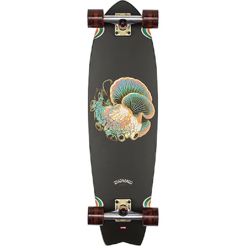 Globe Chromantic Bio-Morph 33 inch Kicktail Cruiser Longboard Complete