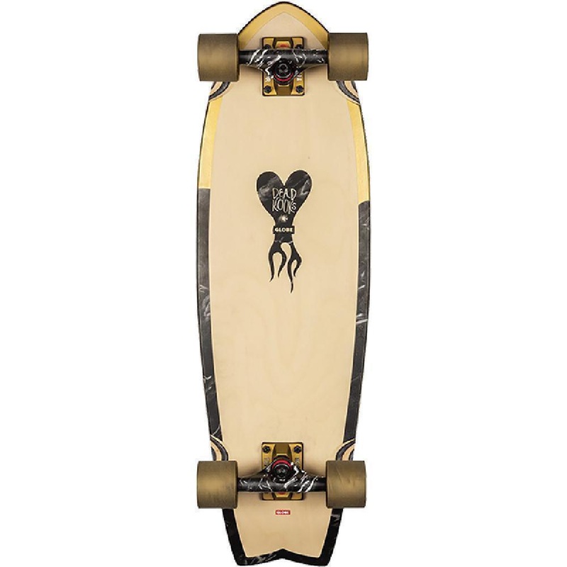 Globe Sun City Complete 30″ Kicktail Cruiser Gold/Marble Complete