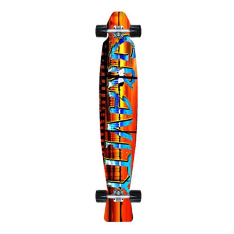 Gravity Hyper Carve Film Strip 47″ Longboard Complete