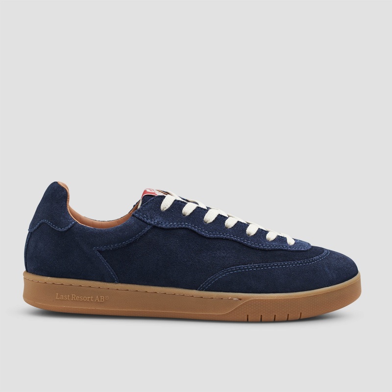 Last Resort AB CM001 Skate Shoes Old Blue / Gum UK3