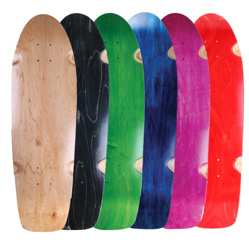 Mini Blank Kicktail Natural 30″ Longboard Deck Naltural