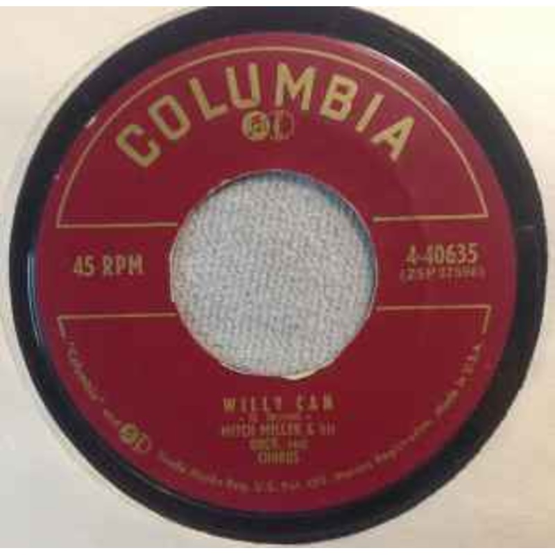Mitch Miller And His Orchestra And Chorus  Willy Can Vinyl 7″ Record *Used Release*