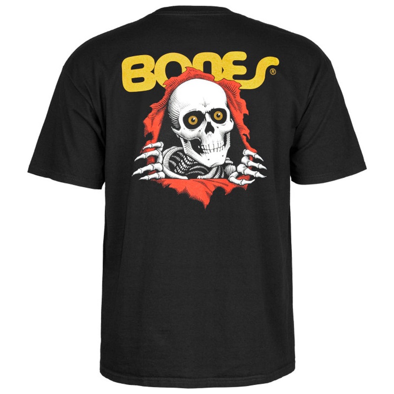Powell Peralta Ripper Black T Shirt Black Small