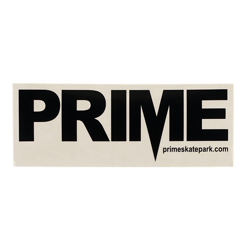 Prime Delux OG SP Sticker XXL – Black / Clear