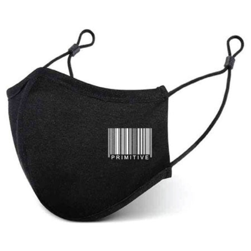 Primitive Skateboarding Code Face Mask Black One size fits all