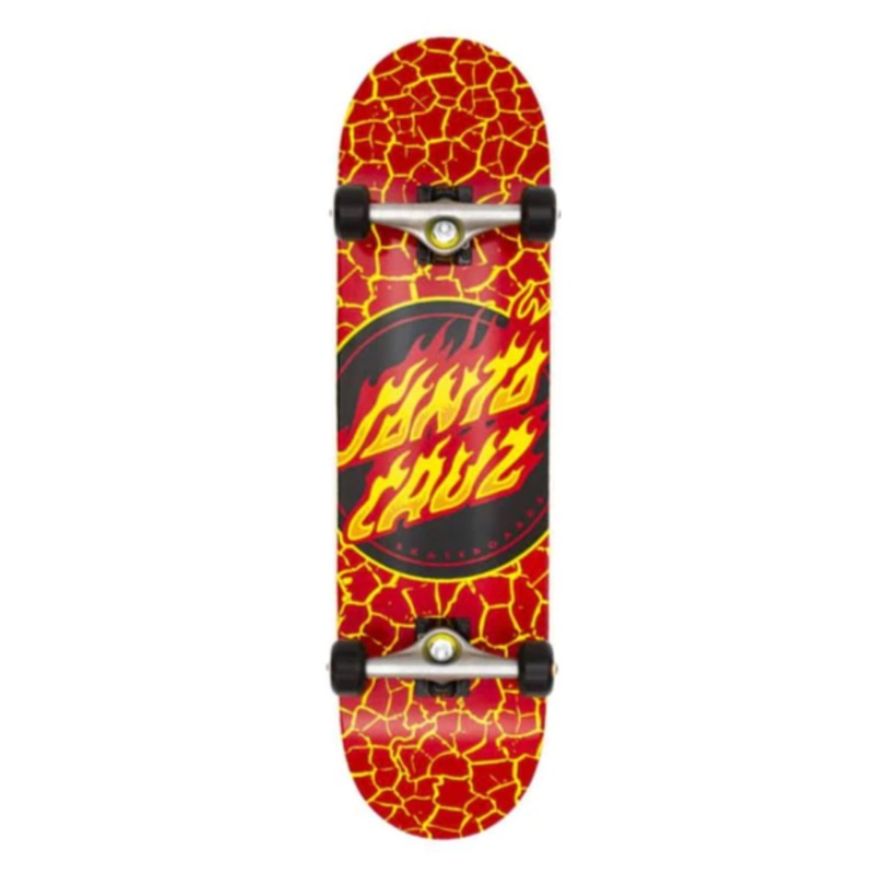 Santa Cruz Flame Dot Large Complete 8.25 in 8.25 in