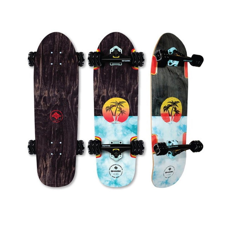 Shark Wheel Sunset 31″ Cruiser Skateboard Complete
