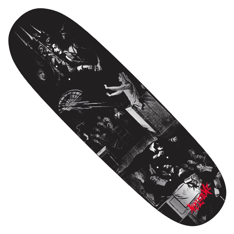Welcome Skateboards Trial On Boline 2 Shaped Deck Black 9.5 x 33 WB:14.5