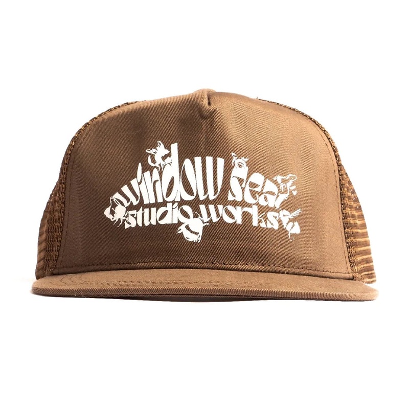 Window Seat Studio Works Swarm Trucker Cap Chocolate
