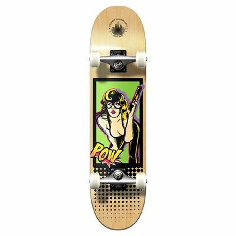 Yocaher Graphic Complete 7.75″ Skateboard – Comix Series – Bandit Complete