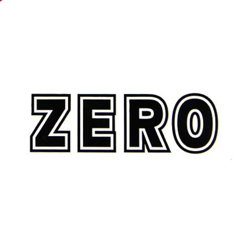 Zero Bold Sticker N/A N/A