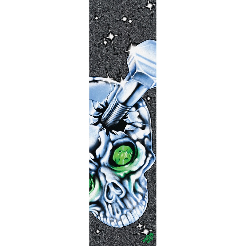 9in Not Shur Bolthead Large Mob Skateboard Griptape Graphic No Size