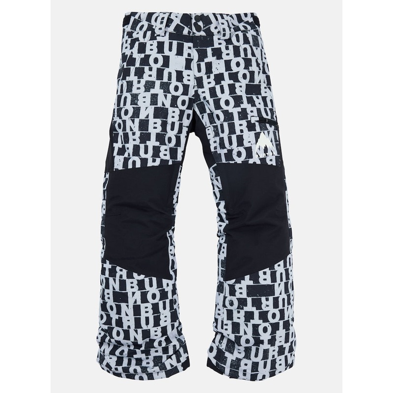 Burton Kids’ Skylar Insulated Snow Pants Medium Lined Letters