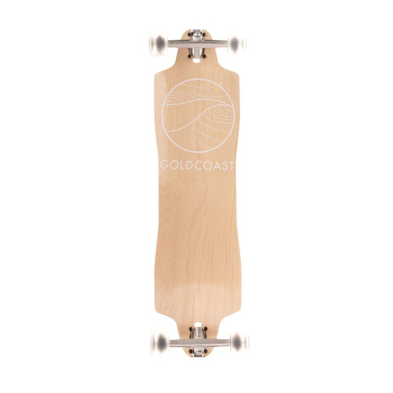 GoldCoast Blond 36″ Classic Drop Through Longboard Complete
