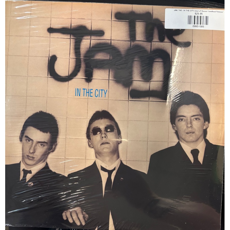 JAM, THE – IN THE CITY Vinyl LP Record *Unofficial Release*