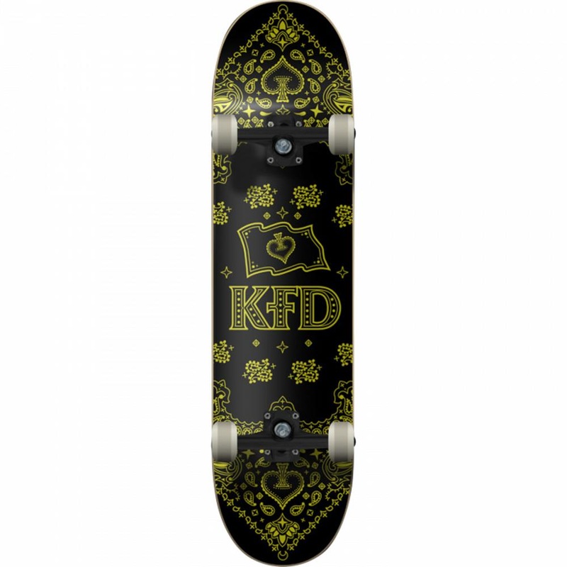 KFD Bandana 7.75″ Gold Skateboard